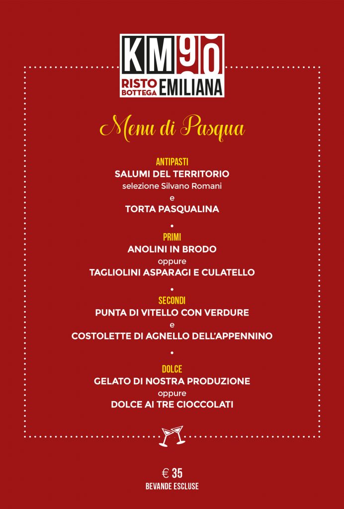 Menu di Pasqua